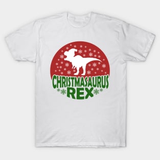 Christmasaurus Rex, Christmas Dinosaur, Dinosaur, Santa Saurus Rex T-Shirt